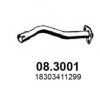 BMW 18303411299 Exhaust Pipe